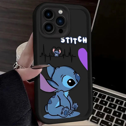 Husa Iphone Stich&Angel Pentru Cupluri