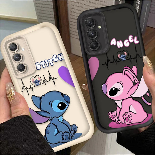 Husa Samsung Galaxy Stich&Angel Pentru Cupluri