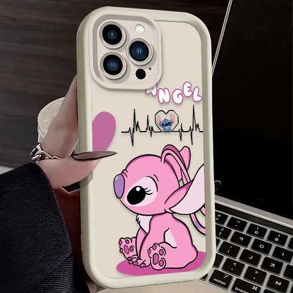 Husa Iphone Stich&Angel Pentru Cupluri