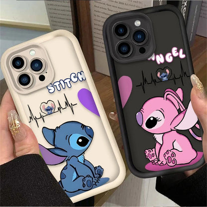 Husa Iphone Stich&Angel Pentru Cupluri