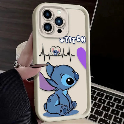 Husa Iphone Stich&Angel Pentru Cupluri