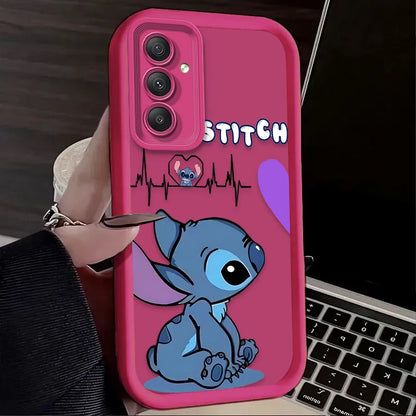 Husa Samsung Galaxy Stich&Angel Pentru Cupluri